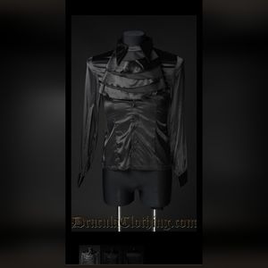 Dracula Clothing satin marquis shirt